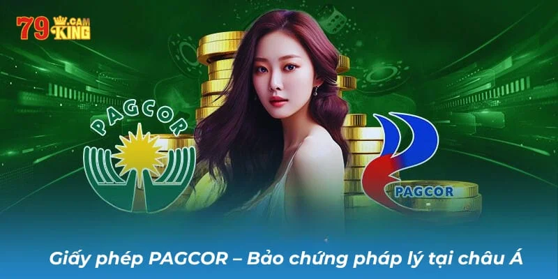 Chứng nhận hợp pháp từ PAGCOR Chứng nhận hợp pháp từ PAGCOR